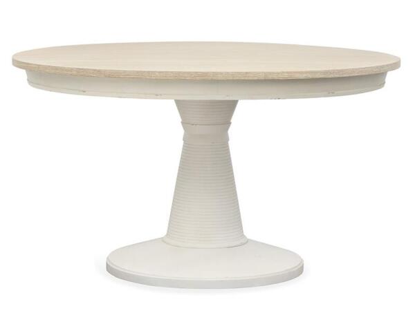 Echo Isles Wood 54″ Round Dining Table Top SU Dining Table Tops Cream