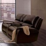 Gorgius Power Loveseat Loveseats Brown 9