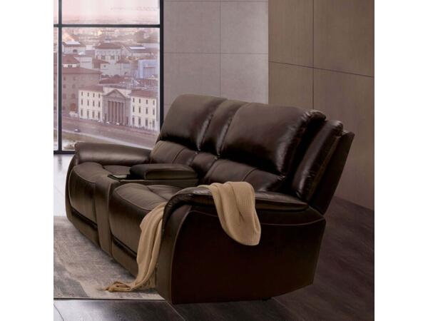 Gorgius Power Loveseat Loveseats Brown