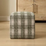 Joie Ottoman, Ireland Plaid - Image 4