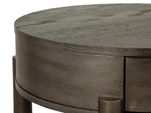 Hadleigh Black Round End Table - Image 7