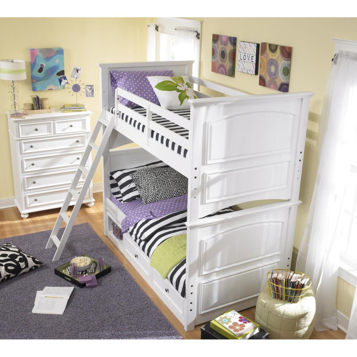 Complete Twin Over Twin Bunk Bed Youth Beds Legacy Classic Furniture 5