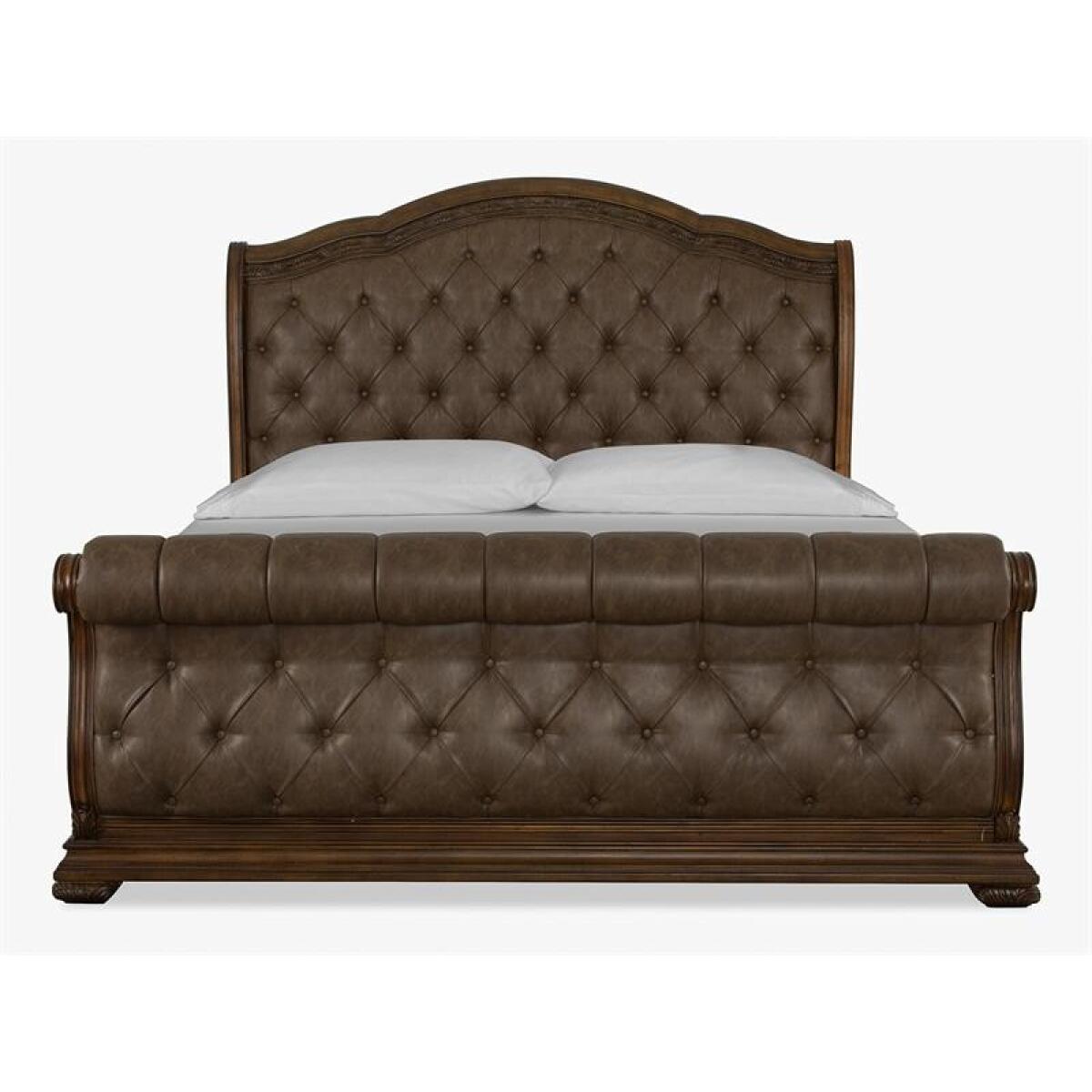 Durango Wood Cal.King Sleigh Bed Rails SU - Image 2