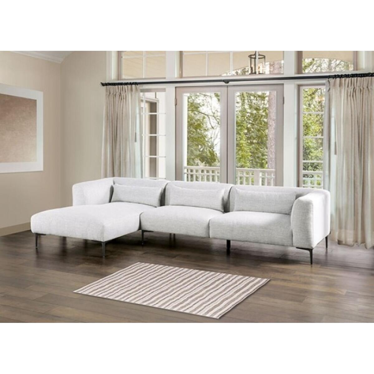 Paderborn Sectional, Left Chaise Sectional Parts Furniture of America 5