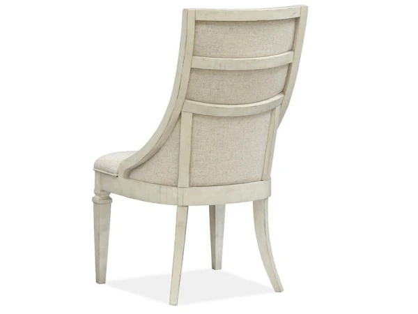 Newport D5430-73 Dining Arm Chair w/Upholstered Seat & Back (2/ctn) - Image 4