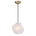 Geodesic, 1 Lt Pendant Lighting Bronze 33