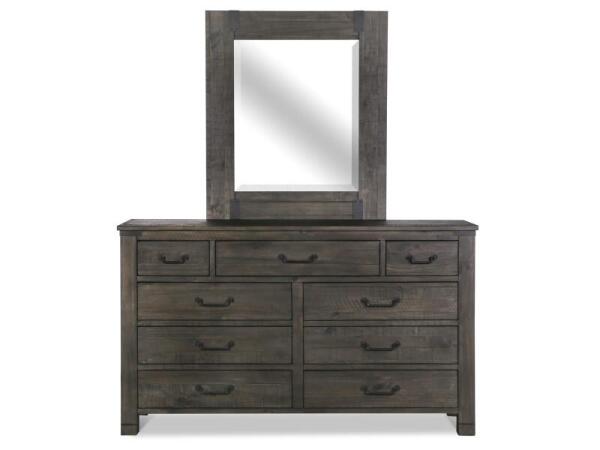 Abington Portrait Mirror Bedroom Mirrors Brown
