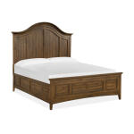 Complete Queen Arched Bed with Regular Rails Beds Beds 7