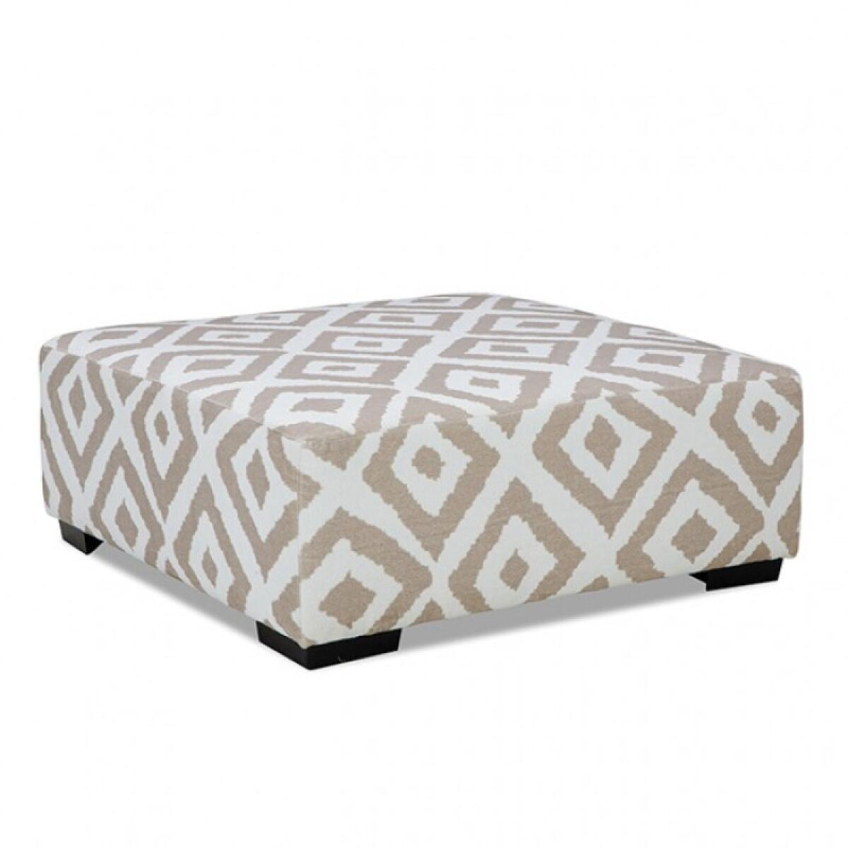 Loughlin Ottoman Ottomans & Poufs Cream 6