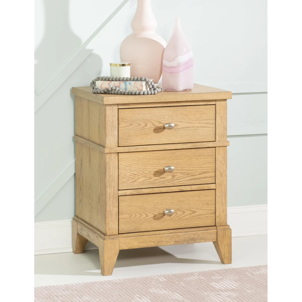 Nightstand Natural Hickory Youth Nightstands Brown 5
