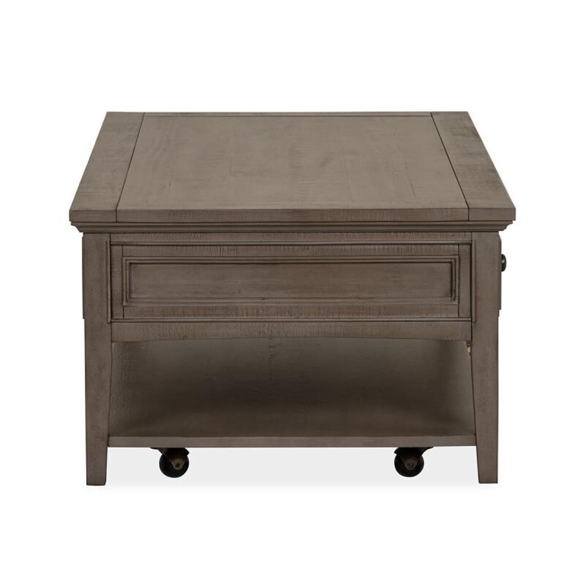 Paxton Place Rectangular Cocktail Table w/Casters - Image 6