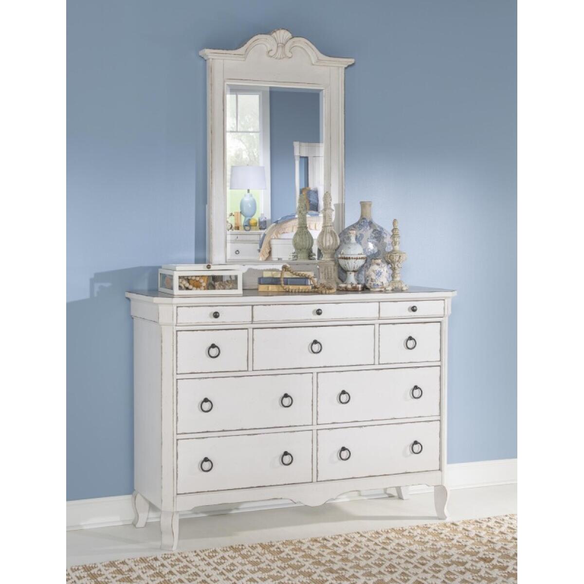 Scalloped Mirror Bedroom Mirrors Legacy Classic Furniture 5