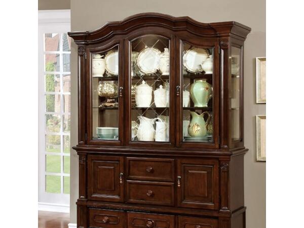 Alpena Hutch & Buffet Dining Storage Brown
