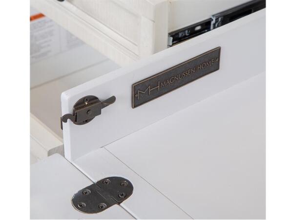 Bronwyn Desk Base Desk Bases Alabaster, Toasted Nutmeg 22