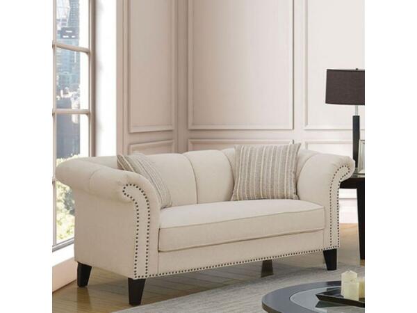 Clarabelle Love Seat Loveseats Beige