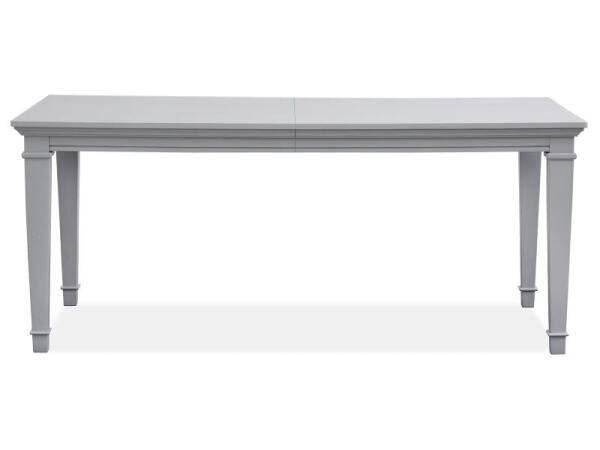 Charleston Rectangular Dining Table - Grey - Image 5