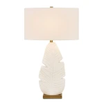 Palm Leaf Table Lamp