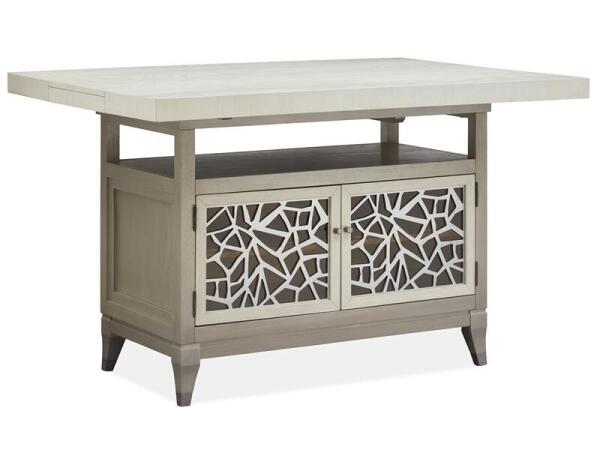 Lenox Rectangular Counter Table Dining Tables Cream 12