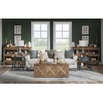 Vintage Market AT Turned Leg Console Storage Table 4 Drw Barnwood Oak CLH4010-706 - Image 5