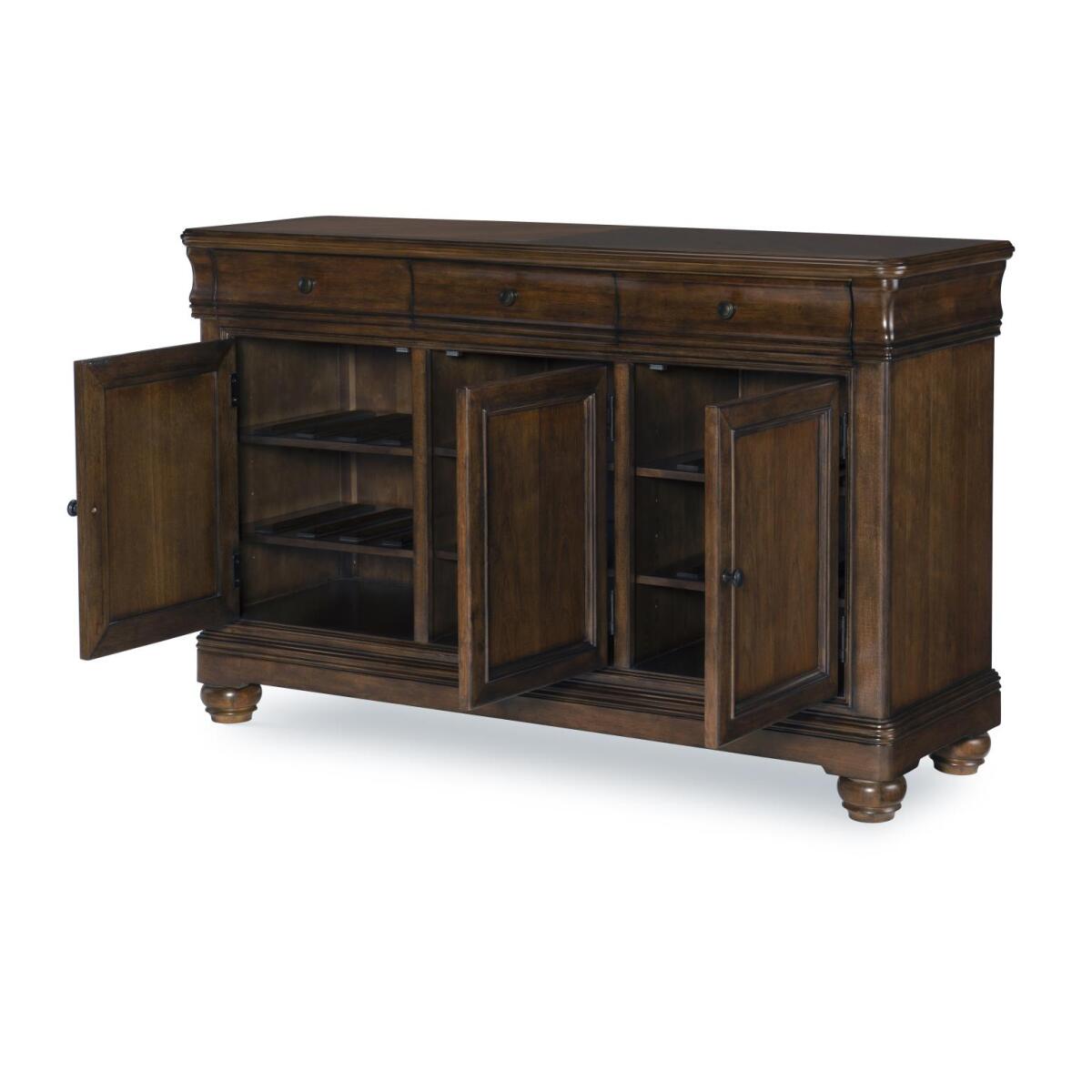 Credenza Dining Storage Brown 5