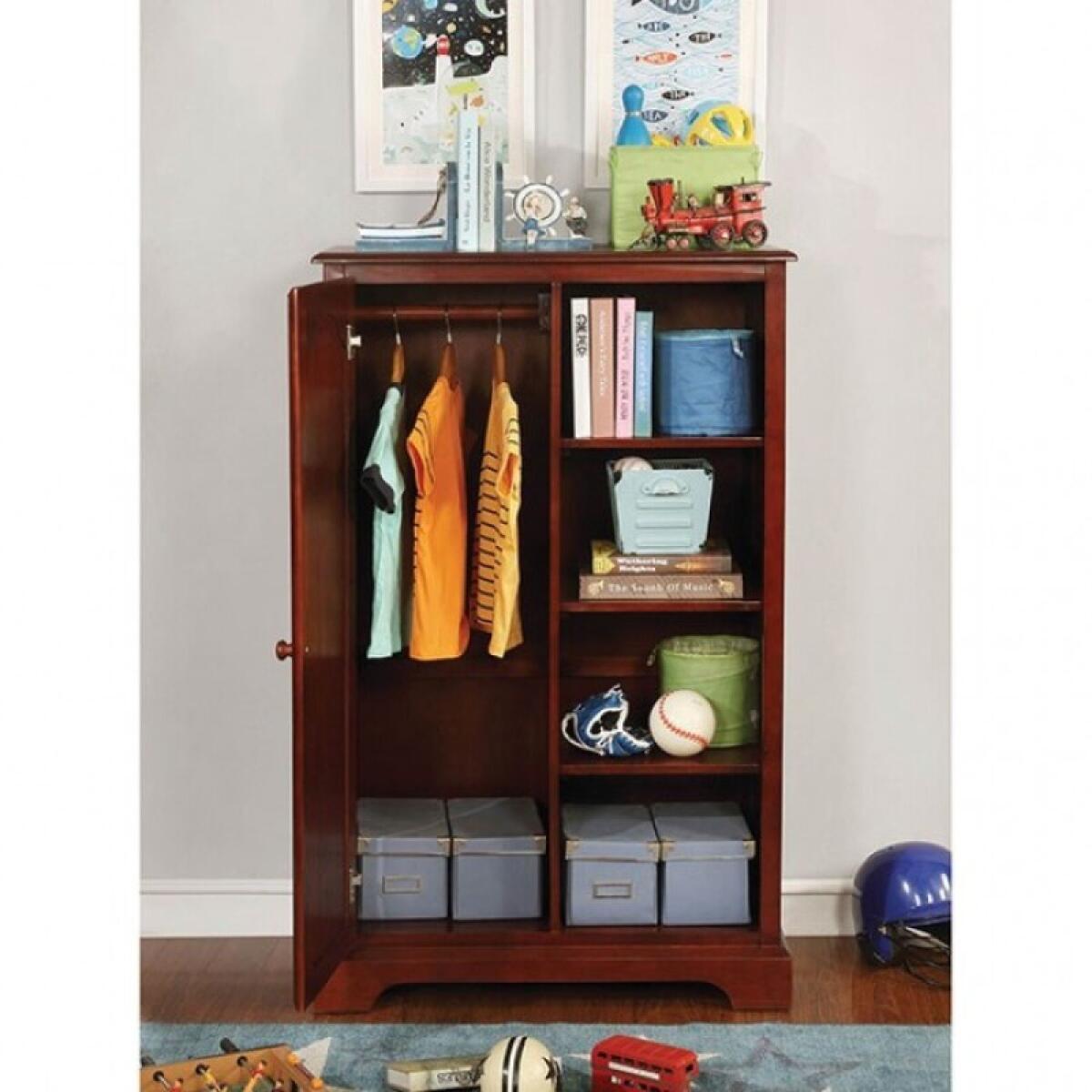 Diane Closet Storage Youth Chests Brown 4