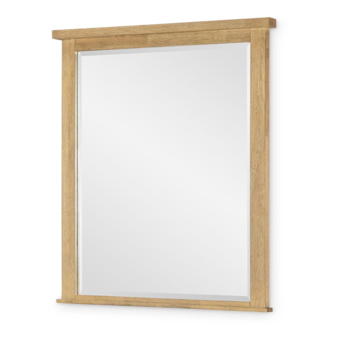 Mirror Natural Hickory Bedroom Mirrors Brown 4