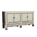 Menton Side Table Chairside Tables Antique Gray
