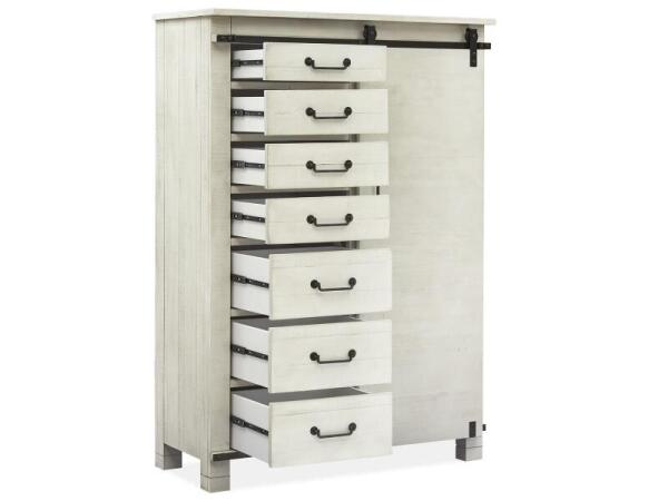 Chesters Mill Door Chest Chests Alabaster, Aged Iron 15