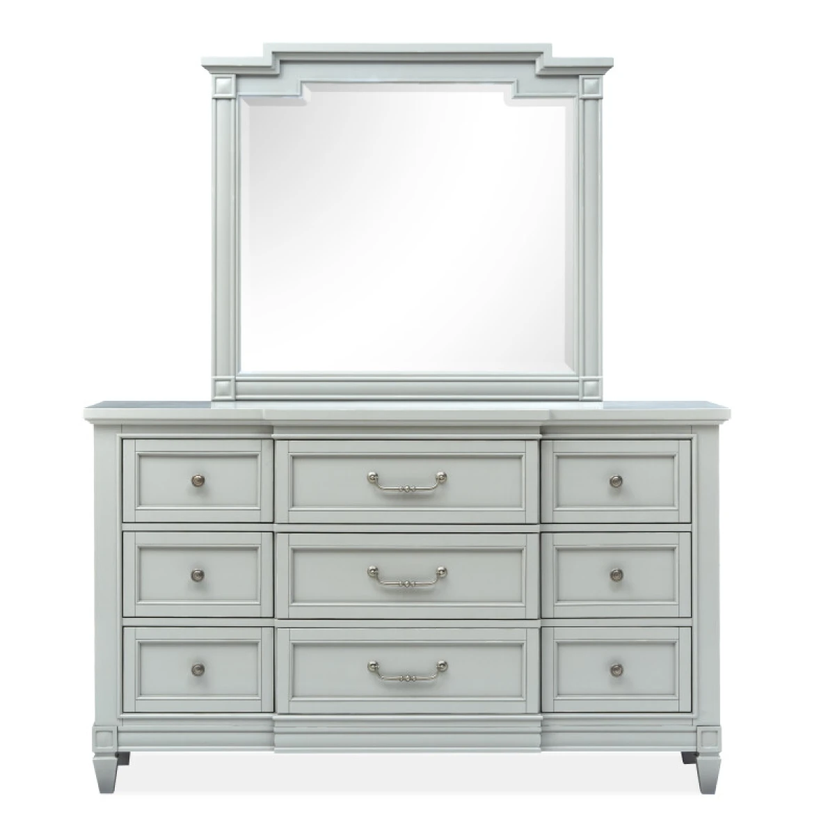 Lyon B5688-2040 Drawer Dresser with Landscape Mirror - Image 4