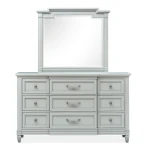 Lyon B5688-2040 Drawer Dresser with Landscape Mirror - Image 4
