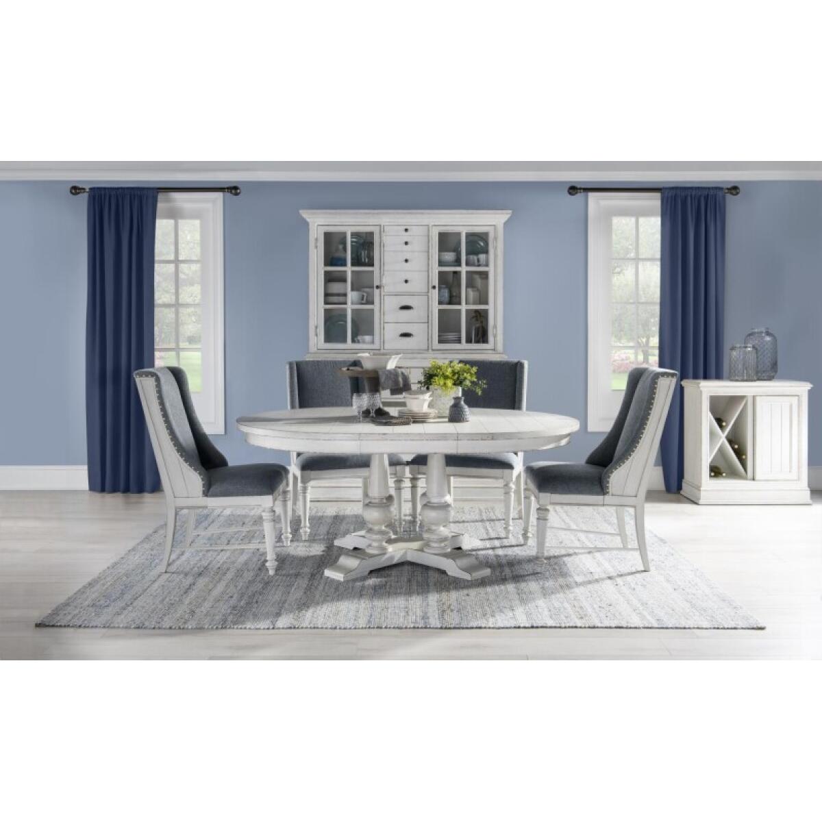 Host Chair Chairs & Benches Aged White 10