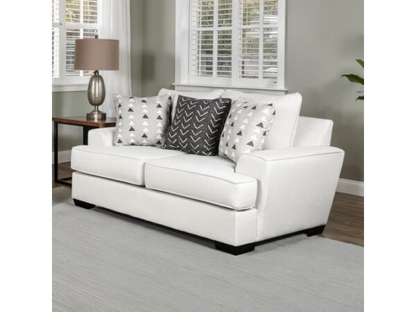 Hyde Park Loveseat w/ Pillows Loveseats Furniture of America