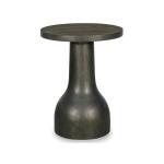 Bosley Dk. Brown Wood Round Accent Table Base SU