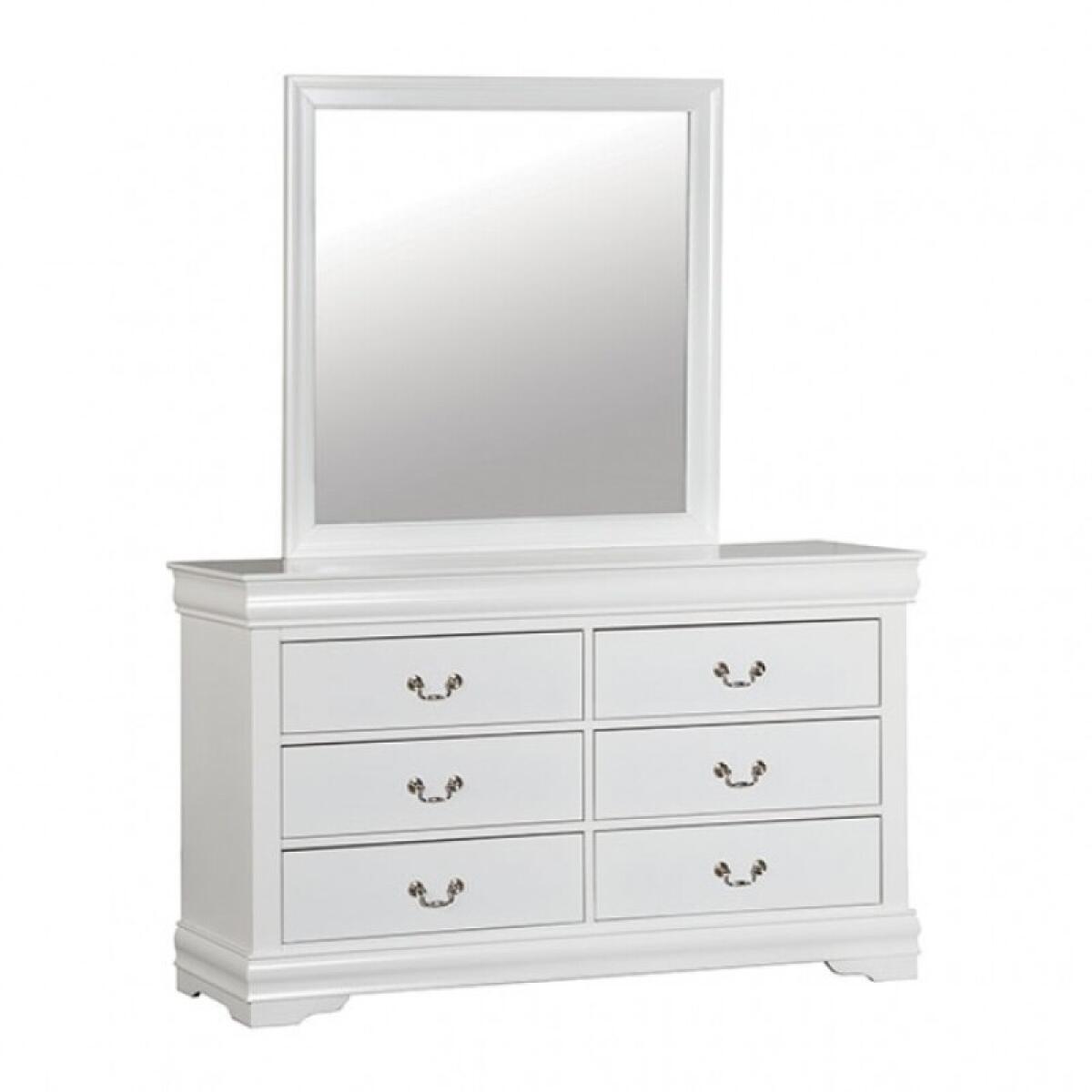 Louis Philippe 5 Pc Queen Bedroom Set - Image 5