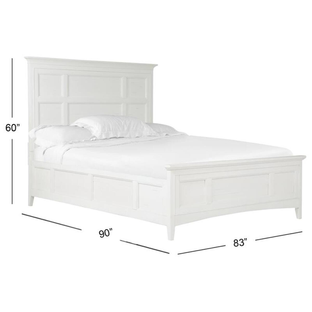 Heron Cove Complete Cal.King Panel Bed with Regular Rails - Image 4