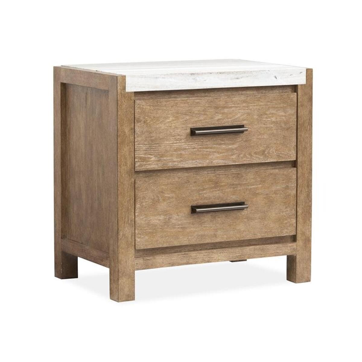 Plum Creek – LT. Brown Drawer Nightstand Nightstands Brown 5