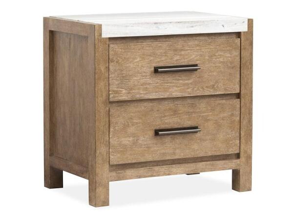 Plum Creek – LT. Brown Drawer Nightstand Nightstands Brown 16