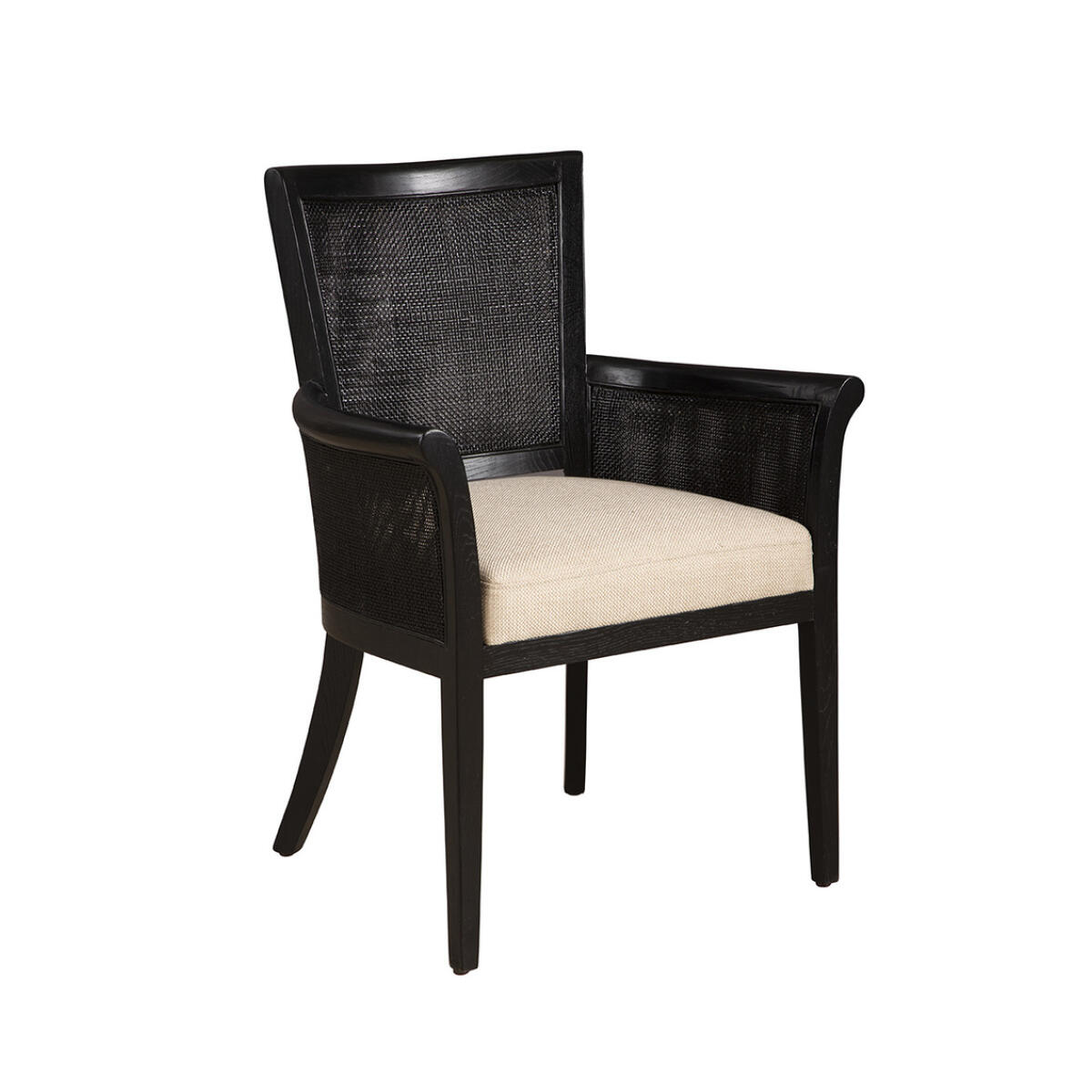 Black Gimble Arm Chair - Image 2