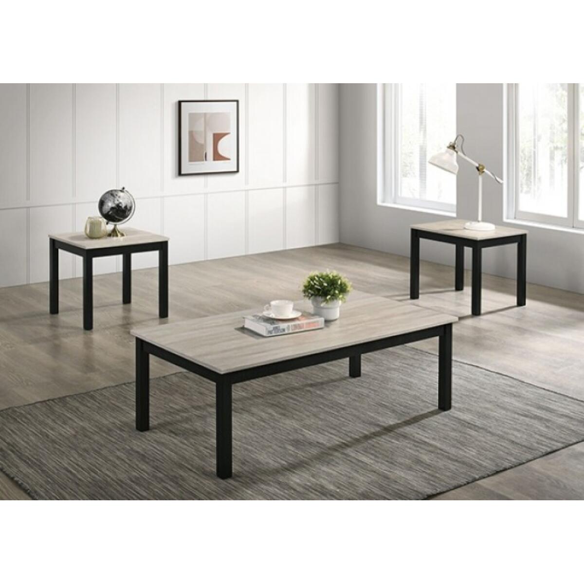 Findlay 3 Pc. Table Set Table Sets Black 5