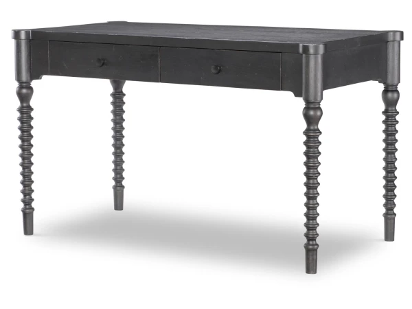 Turned Bobbin Leg Writing Desk Desks Black