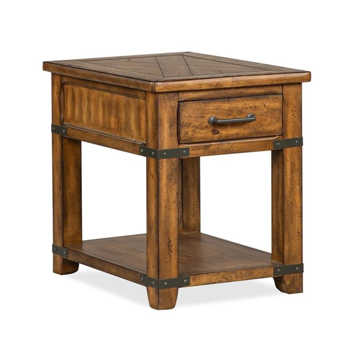 Chesterfield Rectangular End Table - Image 2