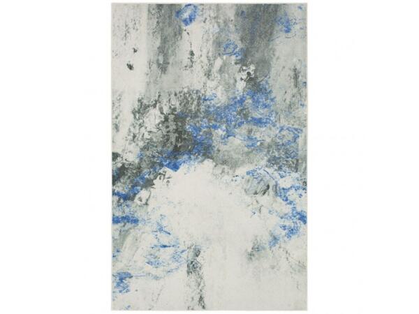 Hollie Area Rug 5′ x 8′ Rugs Blue Gray
