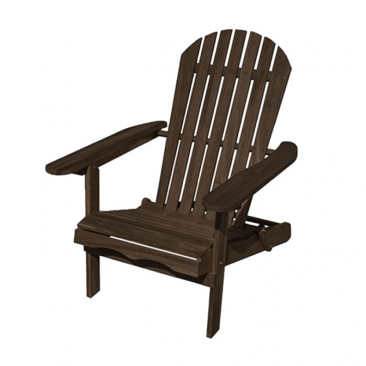 Elk Adirondrack Chair Outdoor Chairs Brown 4