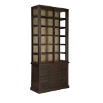 Brown Single Balmoral Cabinet
