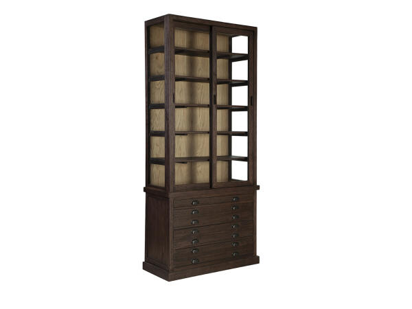 Brown Single Balmoral Cabinet Accent Furniture Accent Furniture