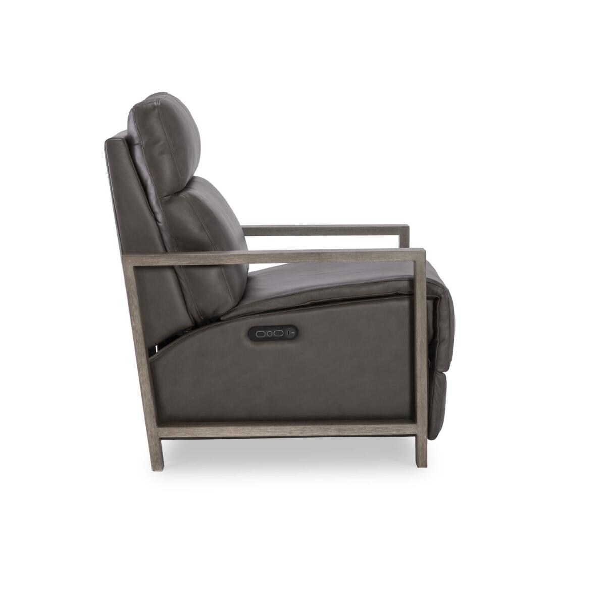Wood Arm Recliner - Image 5