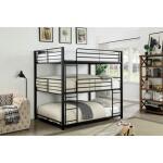 Olga Full Triple Decker Bed Youth Beds Black 10