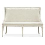 Counter Dining Chair w/Upholstered Seat (2/ctn) Chairs & Benches Alabaster and 9333A-7 Fabric