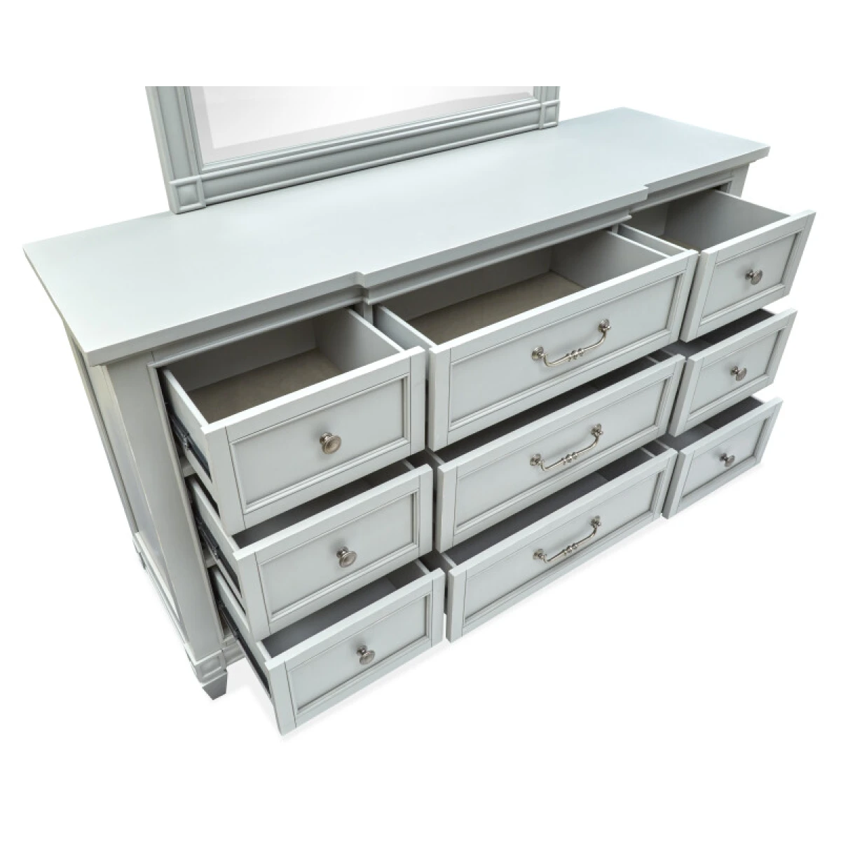 Lyon B5688-2040 Drawer Dresser with Landscape Mirror - Image 3