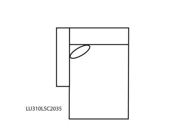 Laf Storage Chaise Sectionals Brown